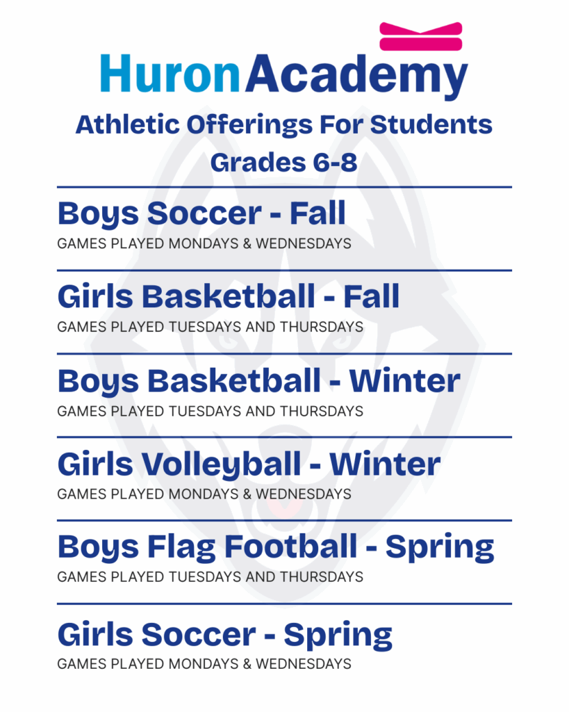 Middle School Sport Offerings