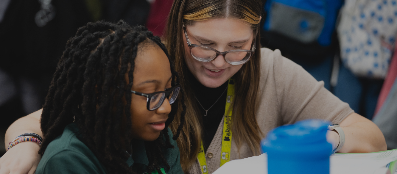 Ms. Myny with Student